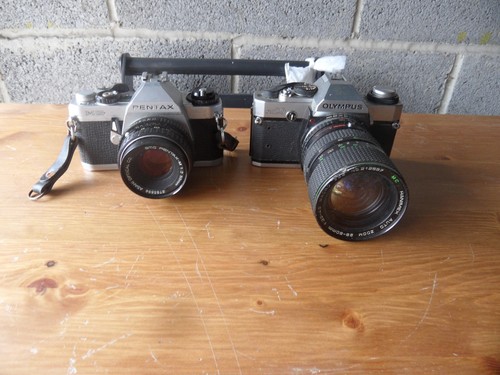 Pentax slr film camera - film,