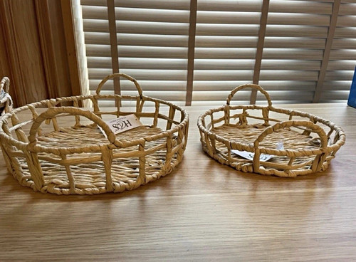 Collection round wicker - h&s,