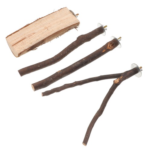 Wood perch parrot platform - wood,