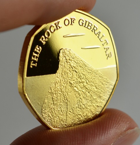The rock gibraltar gold - rock,