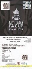 facsimile 2025 FA cup final