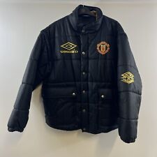 Manchester United Padded Football Bench Coat 1994/96 Adults Large Umbro A519