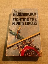 FIGHTING THE FLYING CIRCUS EDDIE RICKENBACKER AVON N168 1ST 1967 94TH PURSUIT.