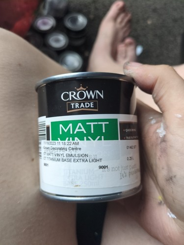 Paint tester pots - paint, cream