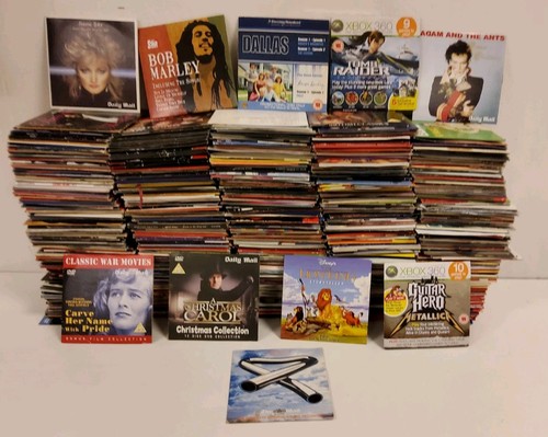 Approx 620 samplers - cd,