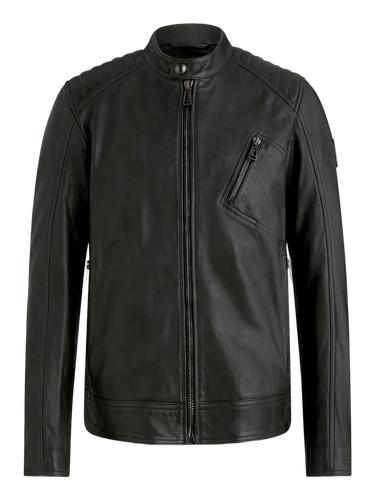 Belstaff men black leather - belstaff, men's