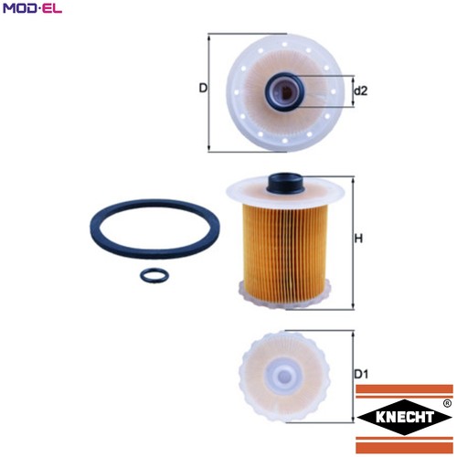 Fuel filter 81d for - fuel,
