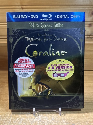Coraline blu ray dvd - (blu-ray/dvd,, 2009