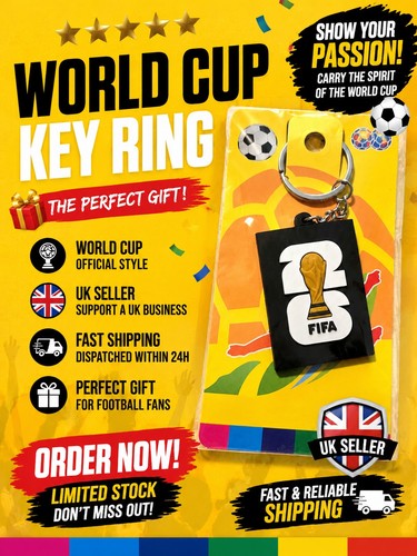 World cup keyring keychain - cup,