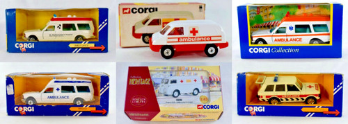 Vintage corgi ambulance - corgi,