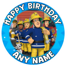 7.5" Personalised Fireman Sam