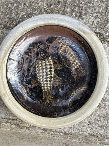 Greek revival fish plate - , from