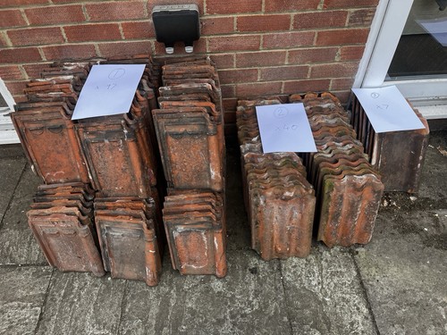 Reclaimed pan tiles - pan,