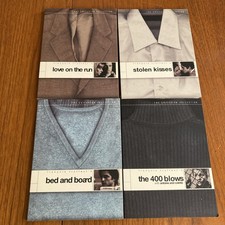 4 x  (DVD) Francois Truffaut - Criterion Collection 400 blows, stolen kisses….