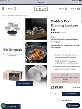 Stellar profile 5 piece pan