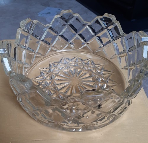Vintage pressed glass - pressed,