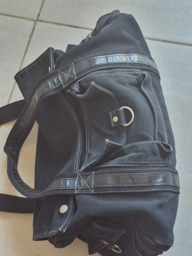 Heavy duty canvas black gym