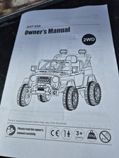 Kids Jeep San Electric Ride On