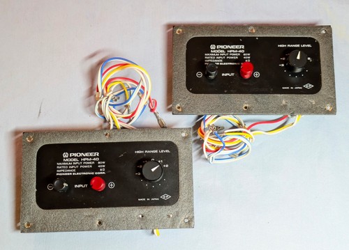 Pioneer hpm crossovers - 2,