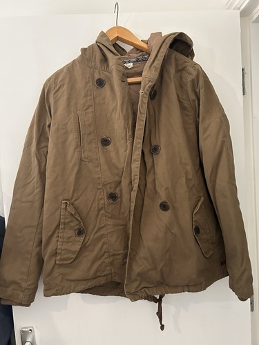 Roxy women brown coat - coat, m