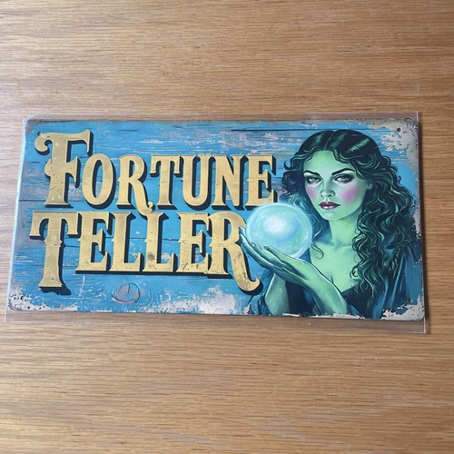 Retro style aluminium fortune - aluminium,