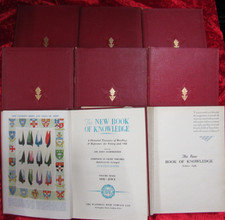 1-8 INTERESTING THE NEW BOOK OF KNOWLEDGE by WAVERLEY ** FREE UK POST * HARDBACK