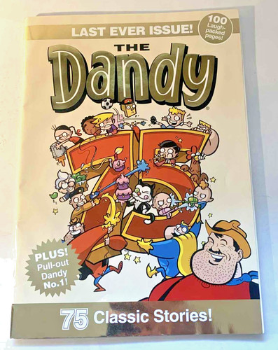 Dandy last ever issue gold - dandy,