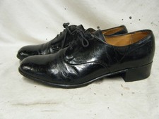 Womans Girls Black Leather