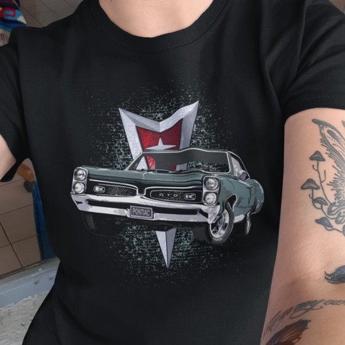 Classic car shirt featuring