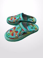 Moroccan Berber Handmade Embroidered Shoes Slippers