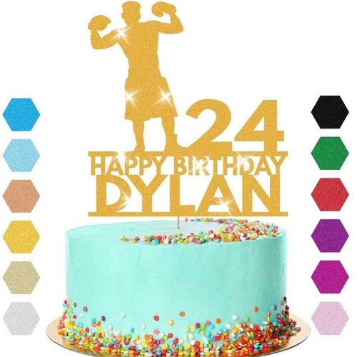Boxing cake topper - boxing,