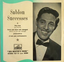 Jean Sablon ‎– Sablon