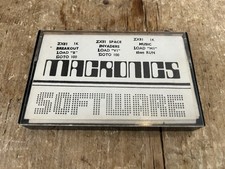 Rare 1981 Macronics Compilation Breakout Space Invaders Music For Sinclair ZX81