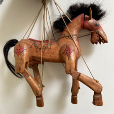 Vintage Folk Art; Hand Carved
