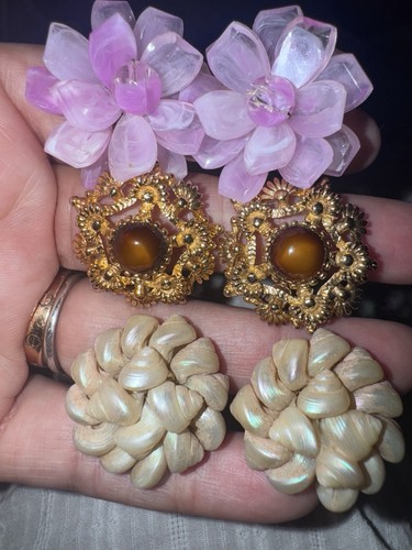 Lot vintage clip on - vintage,