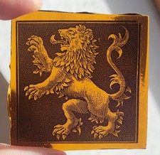 Stained Glass Lion Medieval