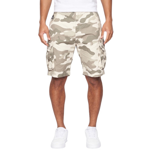 Mens shorts camo cargo - camo, cotton