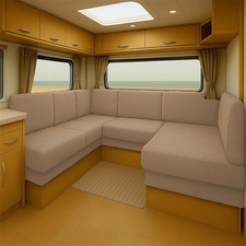 Elastic Caravan Seat Cushion