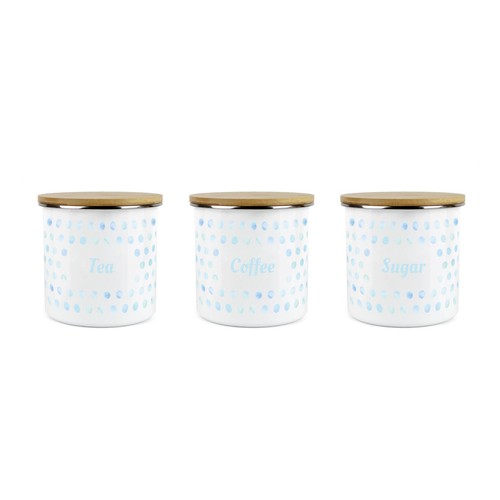 Polka dots tea coffee sugar - tea,,