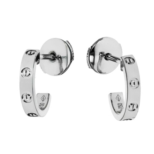 Cartier 18k white - gold, love