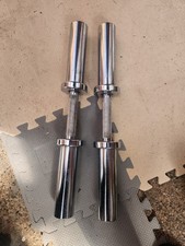 Olympic Dumbbells Pair Chrome