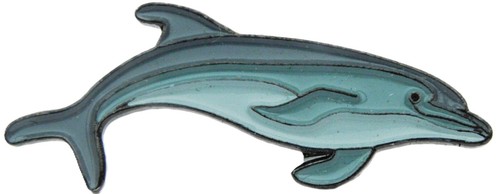 Dolphin pin badge marine - dolphin,