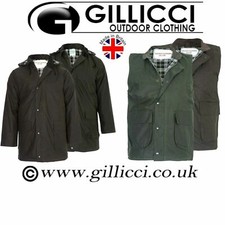 MENS WAX PADDED COUNTRY OUTDOOR SHOOTING FISHING FARMING BODYWARMER JACKET COAT