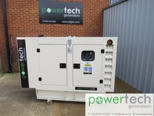 New Generator - Perkins 33kVA silent diesel Generator 3 phase (£8,950+VAT)