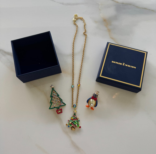 Butler wilson christmas tree - &,