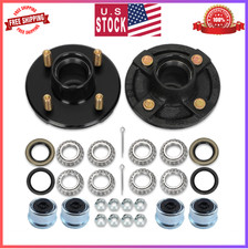 2 Sets 4 Lug Trailer Hub Kits