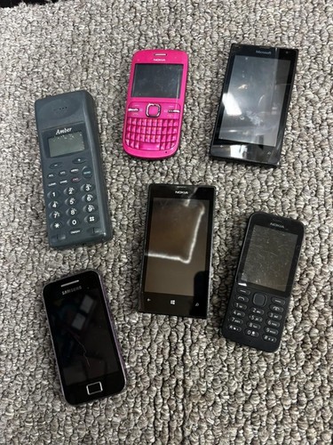Mobile phone joblot - mobile, spares