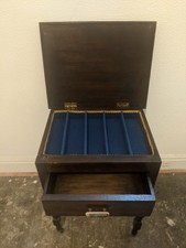 Vintage Hostess Trolley With Cutlery Storage & Drawer