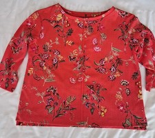 Marks and Spencer Coral Top Size 14