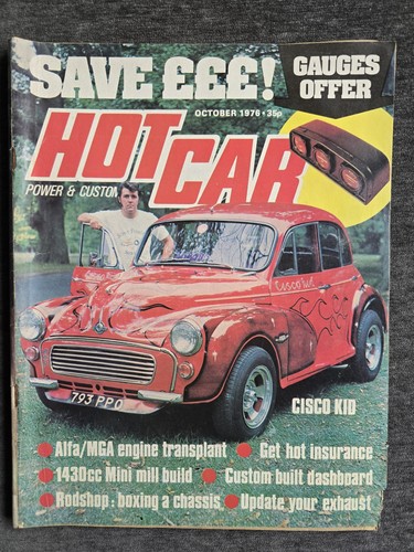 Hot car magazine - magazine, october